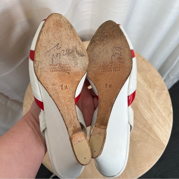 Vintage Leather Jack Rogers Wedge - Picture 9 of 10